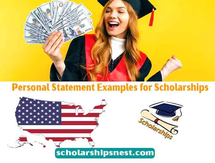 Personal Statement Examples for Scholarships